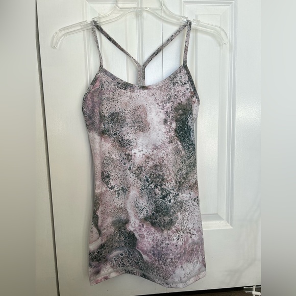 Lululemon Power Y Tank Luon Sugar Crush Multi - Picture 4 of 15